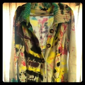 Style&Co Tie dye Cardigan